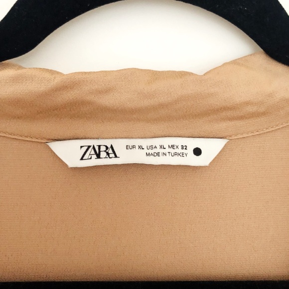 🌺2/25$ Zara - short sleeves button shirt - Picture 4 of 4